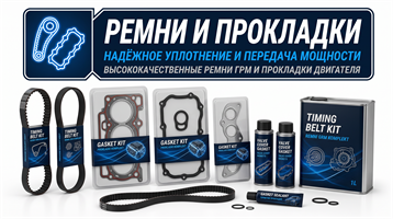 Ремни и прокладки