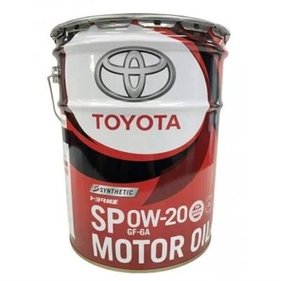 TOYOTA MOTOR OIL SP 0w-20 (20л) - ведро 10589