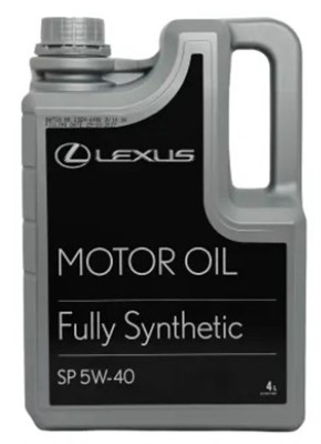 LEXUS SP 5W40 Fully Synthetic Engine Oil 4L (ОАЭ) 10650