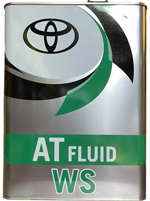 Масло трансмиссионное для АКП TOYOTA ATF WS (4л)  - УЦЕНКА!!! (Вмятины, заломы, не текут) 10825