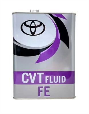 Трансмиссионное масло TOYOTA CVT FLUID FE (4л) (Тайланд)  - УЦЕНКА!!! (Вмятины, заломы, не текут) 10828