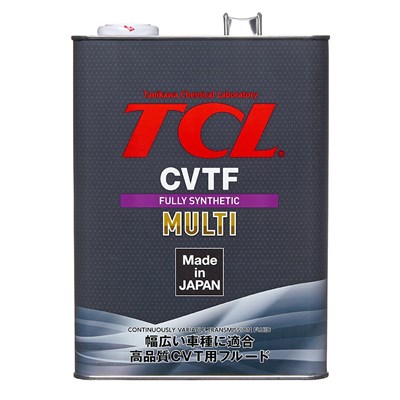 TCL CVTF Multi жидкость для вариатора 4л. - УЦЕНКА!!! (Вмятины, заломы, не текут) 10831