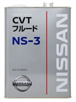 Трансмиссионное масло Nissan CVT NS-3 (4л)  - УЦЕНКА!!! (Вмятины, заломы, не текут) 10824