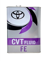 Трансмиссионное масло TOYOTA CVT FLUID FE (4л) (Тайланд)  - УЦЕНКА!!! (Вмятины, заломы, не текут) 10828